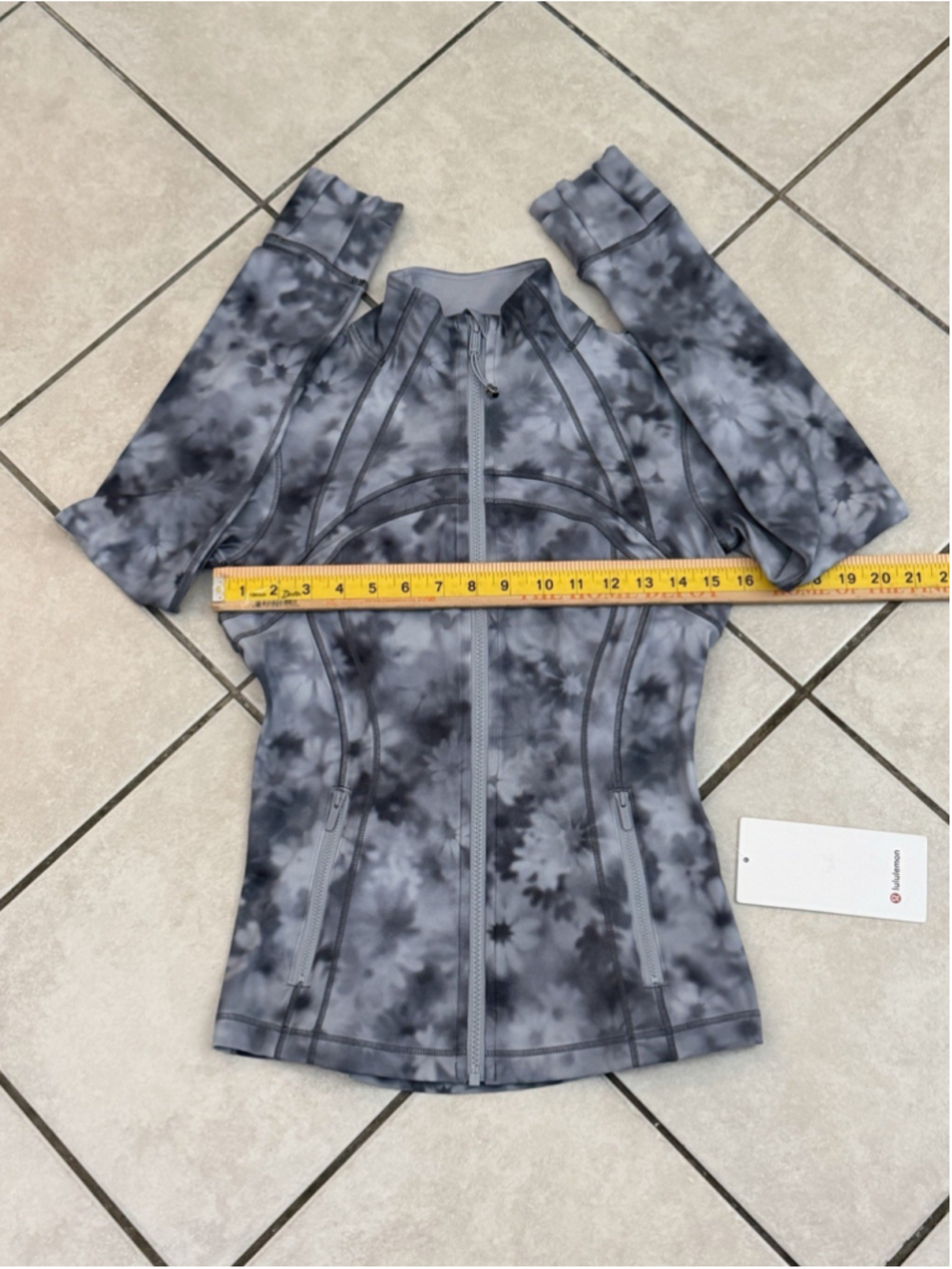 LULULEMON DEFINE JACKET NULU MEADOW HAZE GRAY MULTI SIZE 6 - Picture 4 of 6